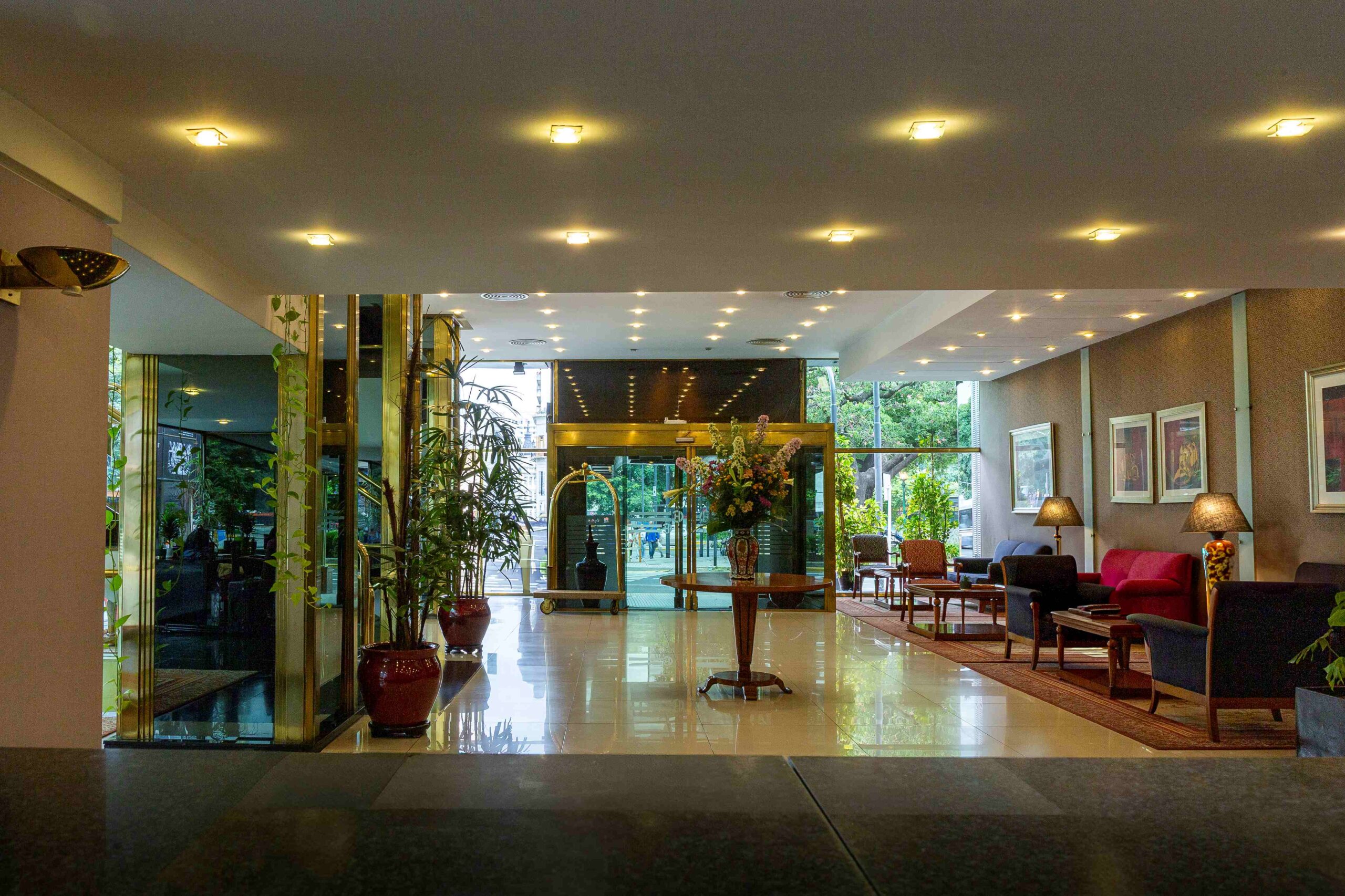 Hotel Conte recepción